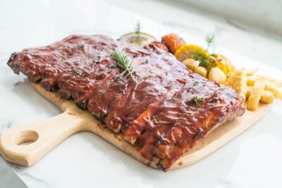 Zoete spareribs bbq