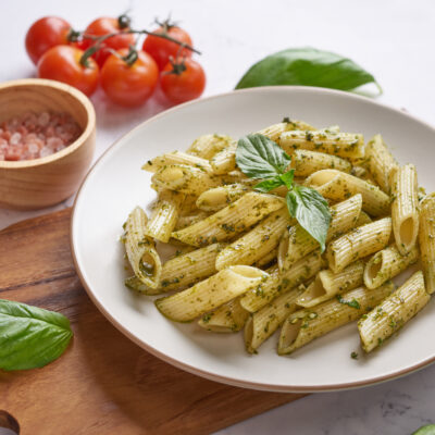 Pasta pesto recept